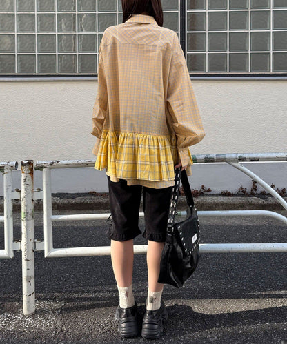 CIAOPANIC 多層束腰襯衫裙連TIE - Image 37