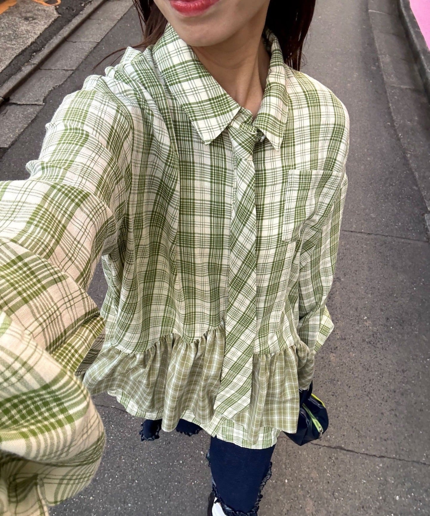 CIAOPANIC 多層束腰襯衫裙連TIE - Image 3