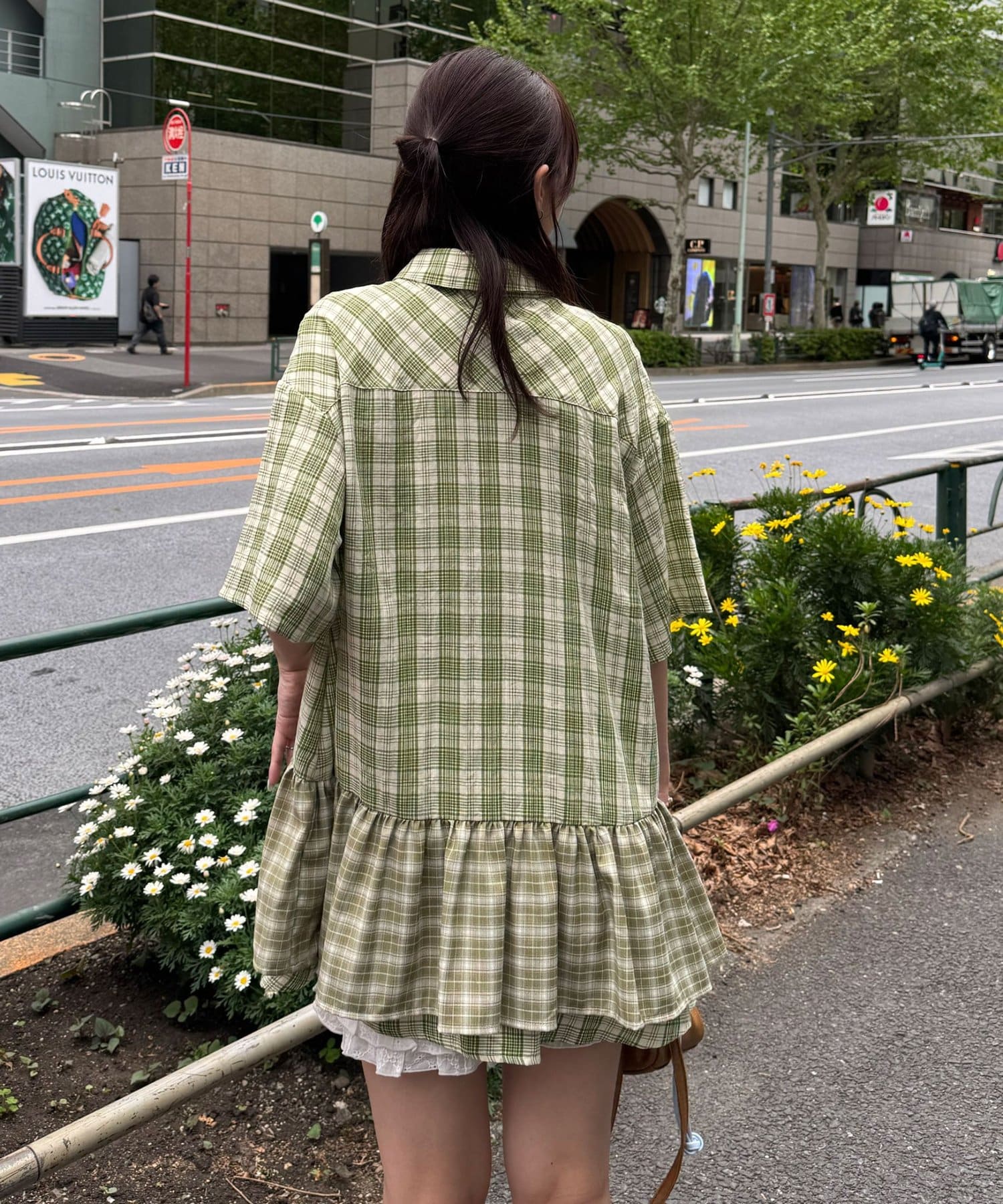 [短袖Ver] CIAOPANIC 多層束腰襯衫裙連TIE - Image 66