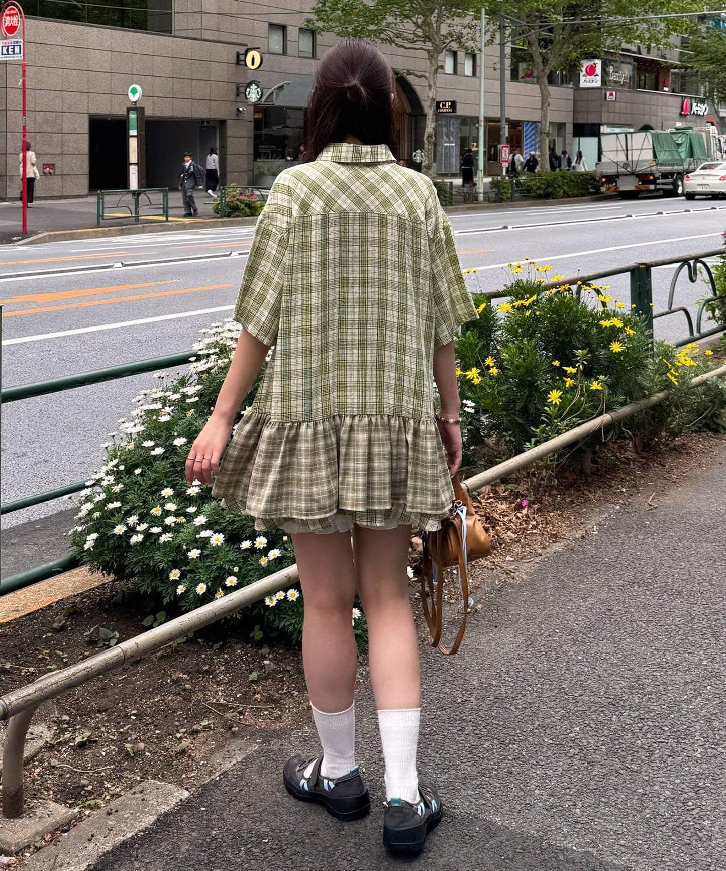 [短袖Ver] CIAOPANIC 多層束腰襯衫裙連TIE - Image 68