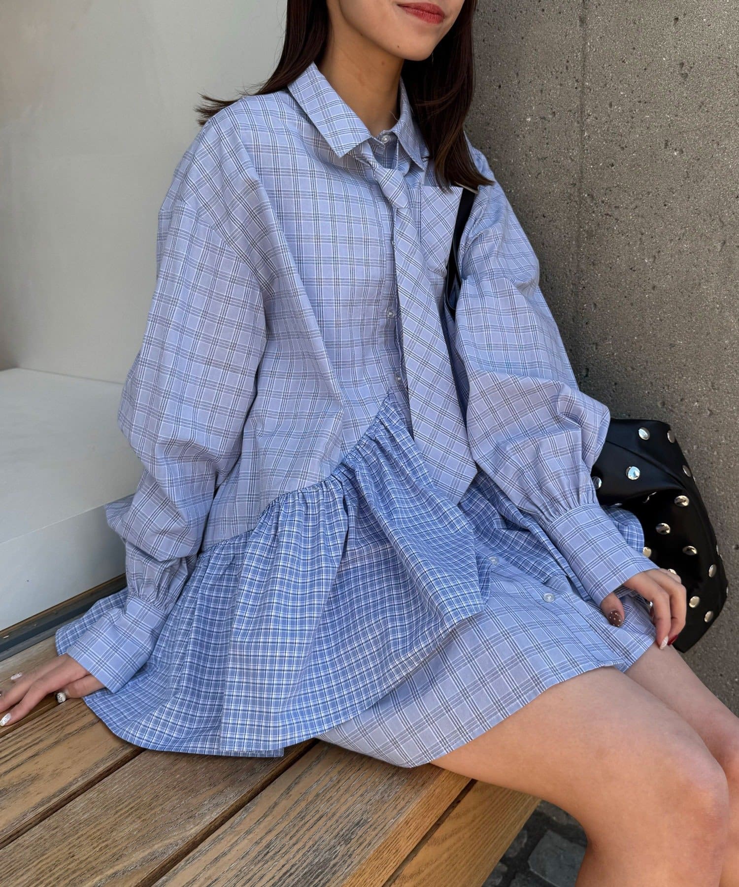 CIAOPANIC 多層束腰襯衫裙連TIE - Image 59