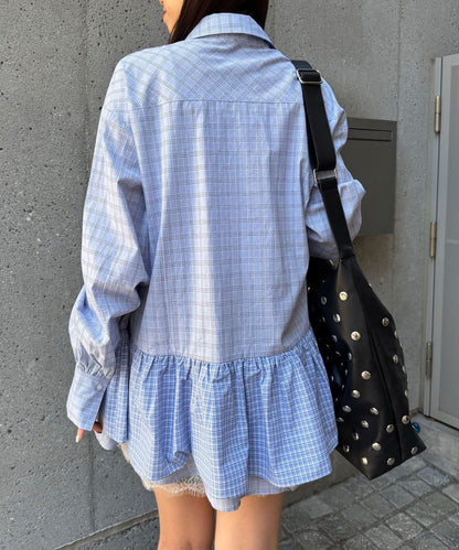 CIAOPANIC 多層束腰襯衫裙連TIE - Image 62