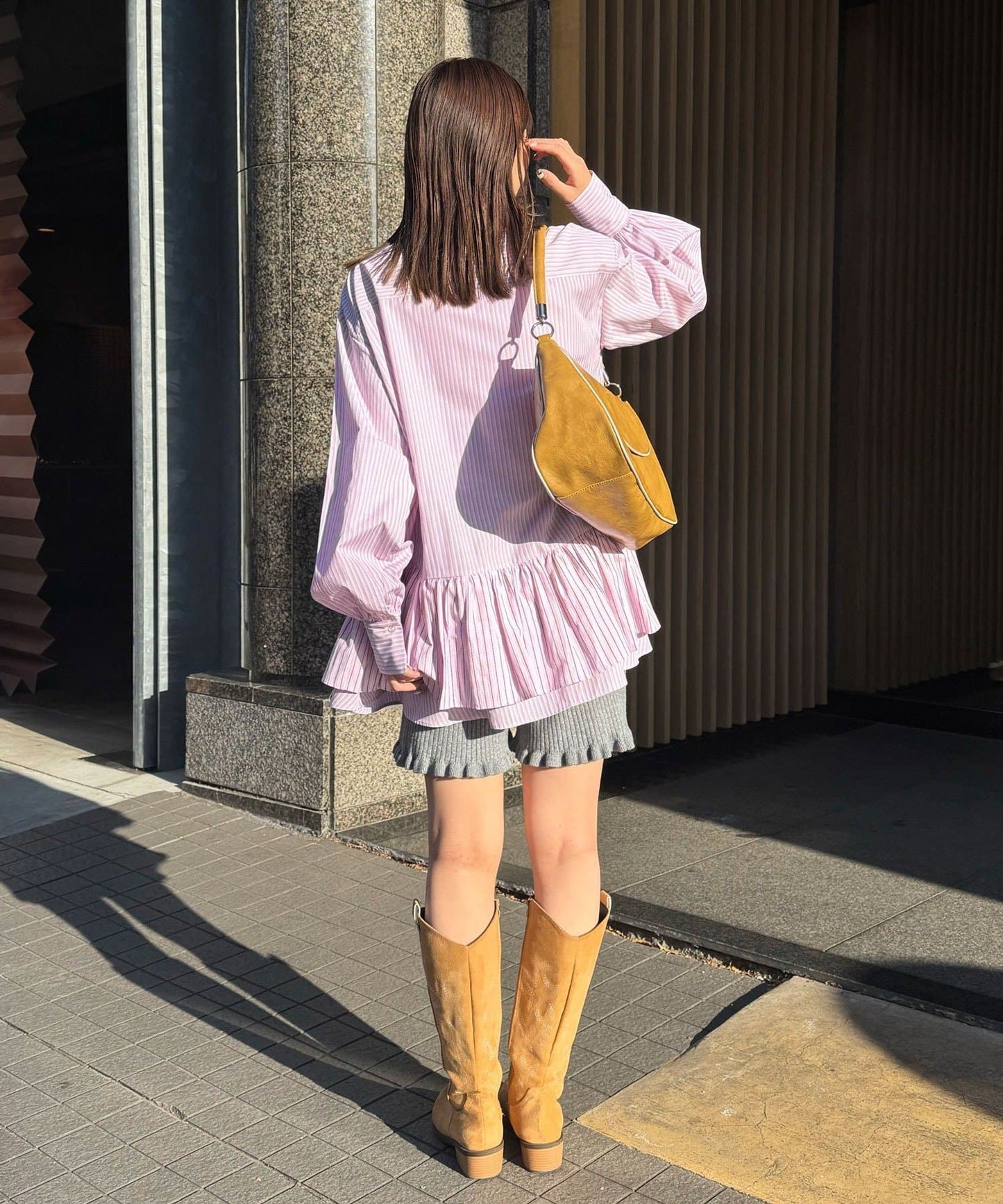 CIAOPANIC 多層束腰襯衫裙連TIE - Image 74