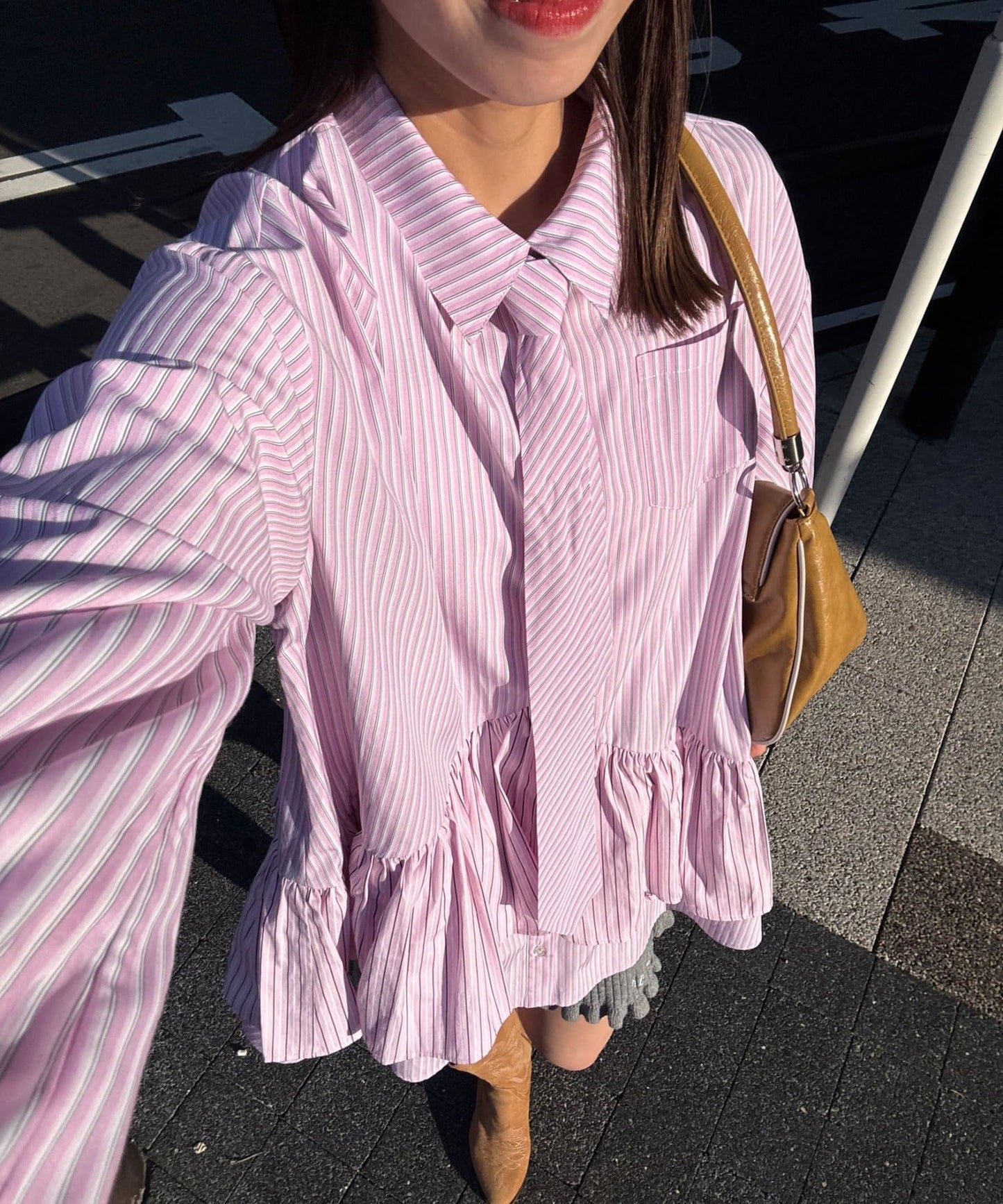 CIAOPANIC 多層束腰襯衫裙連TIE - Image 67