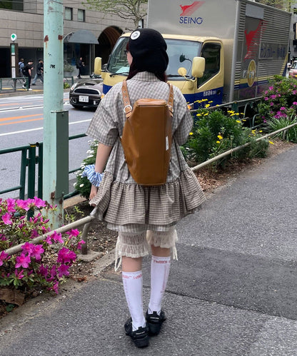 [短袖Ver] CIAOPANIC 多層束腰襯衫裙連TIE - Image 128