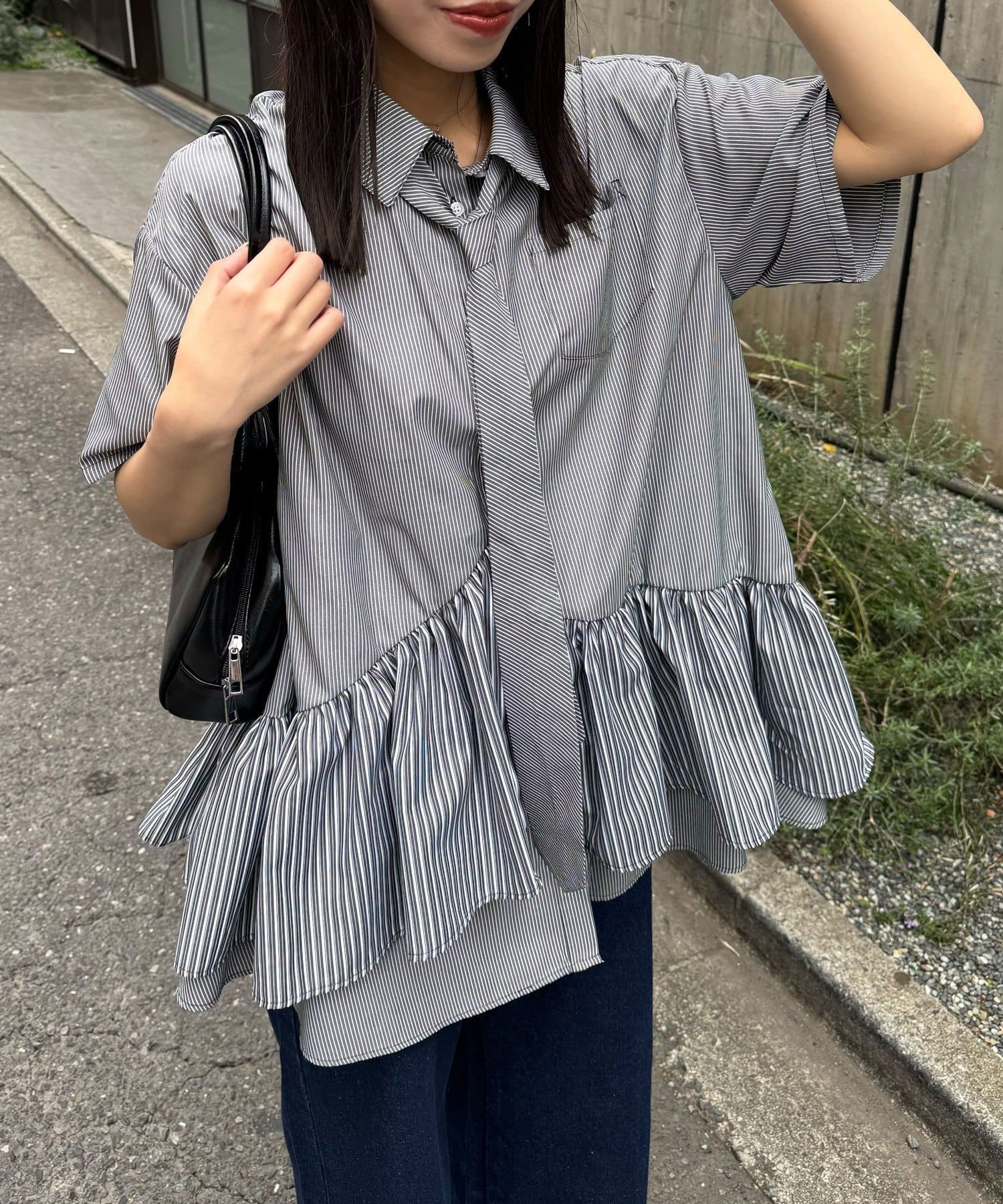 [短袖Ver] CIAOPANIC 多層束腰襯衫裙連TIE - Image 130