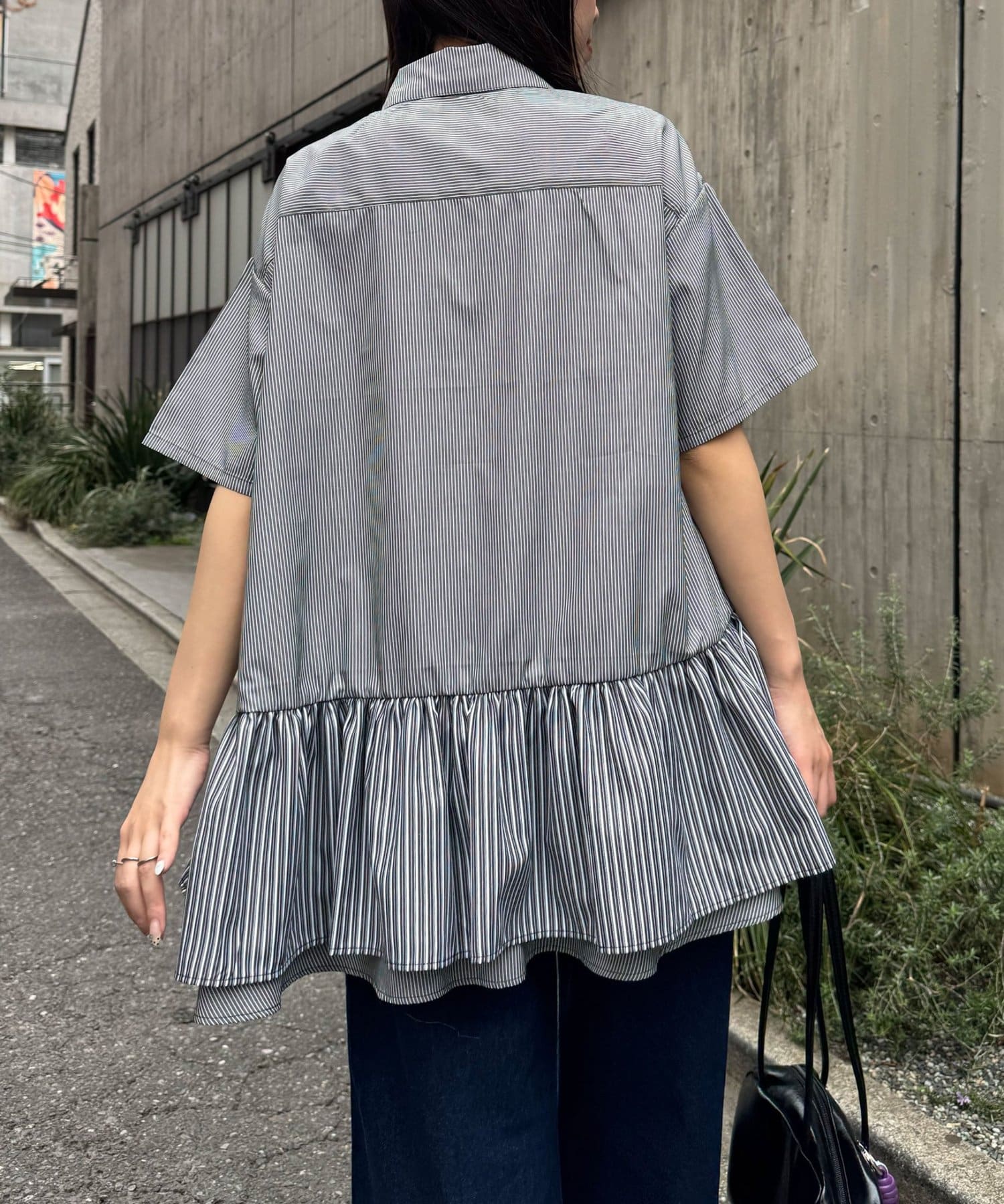 [短袖Ver] CIAOPANIC 多層束腰襯衫裙連TIE - Image 132