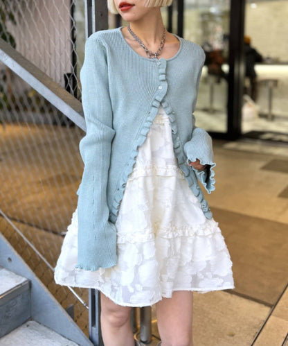 w closet Multi-way Ruffle Cardigan - Image 11