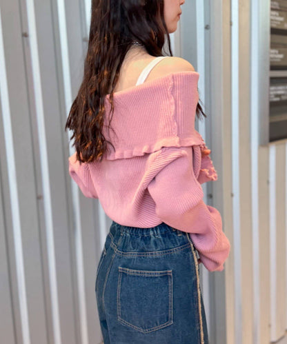 w closet Multi-way Ruffle Cardigan - Image 22