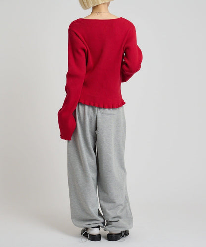 w closet Multi-way Ruffle Cardigan - Image 35