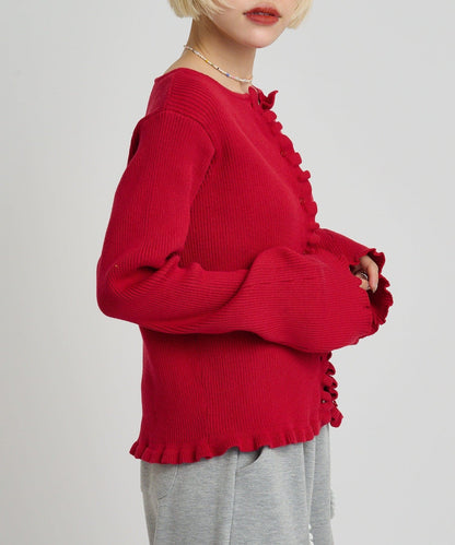 w closet Multi-way Ruffle Cardigan - Image 28