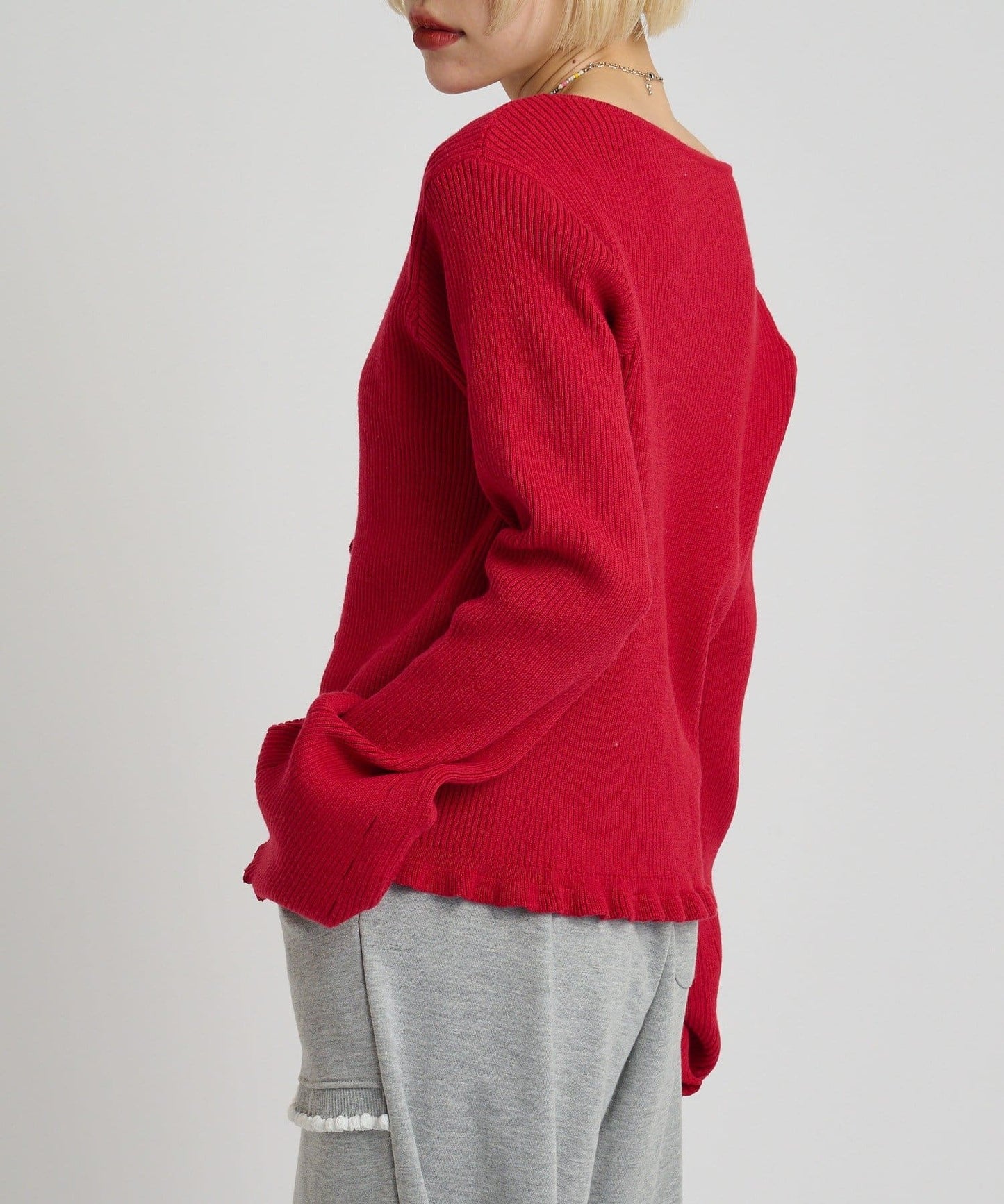 w closet Multi-way Ruffle Cardigan - Image 31