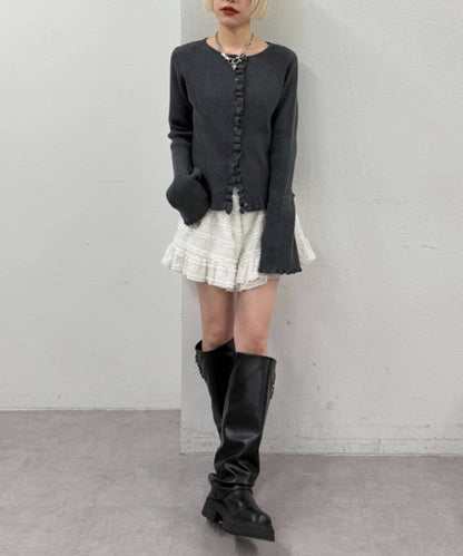 w closet Multi-way Ruffle Cardigan - Image 40