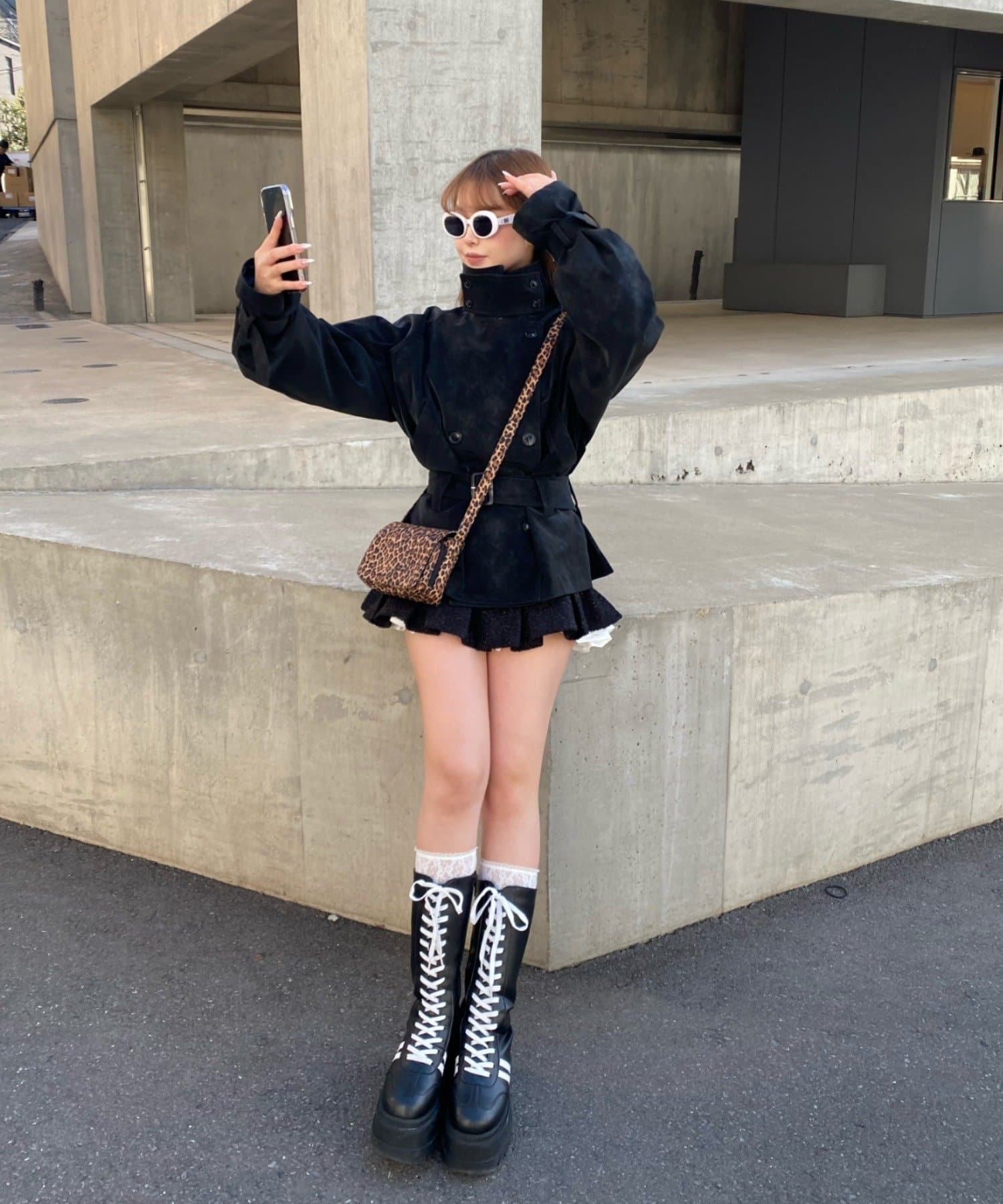 RAY CASSIN Short loose trench coat - Image 31