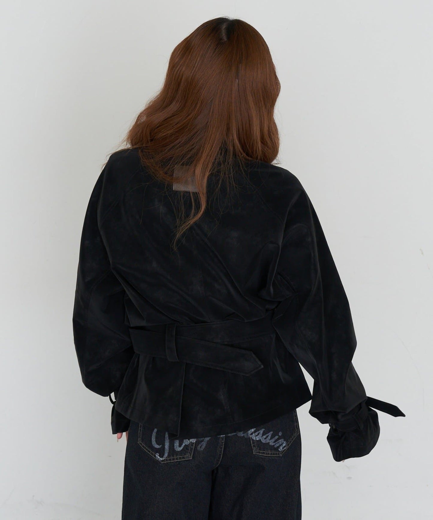 RAY CASSIN Short loose trench coat - Image 35