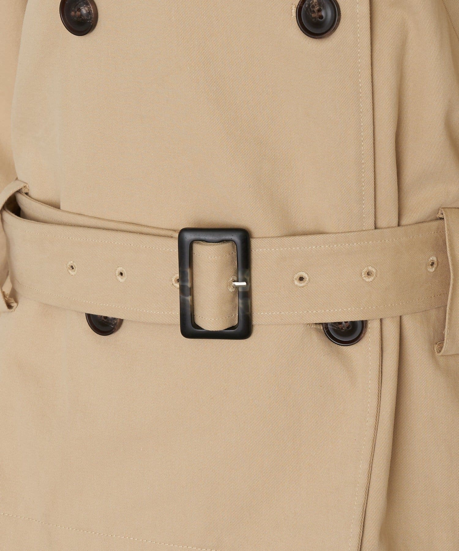 RAY CASSIN Short loose trench coat - Image 58