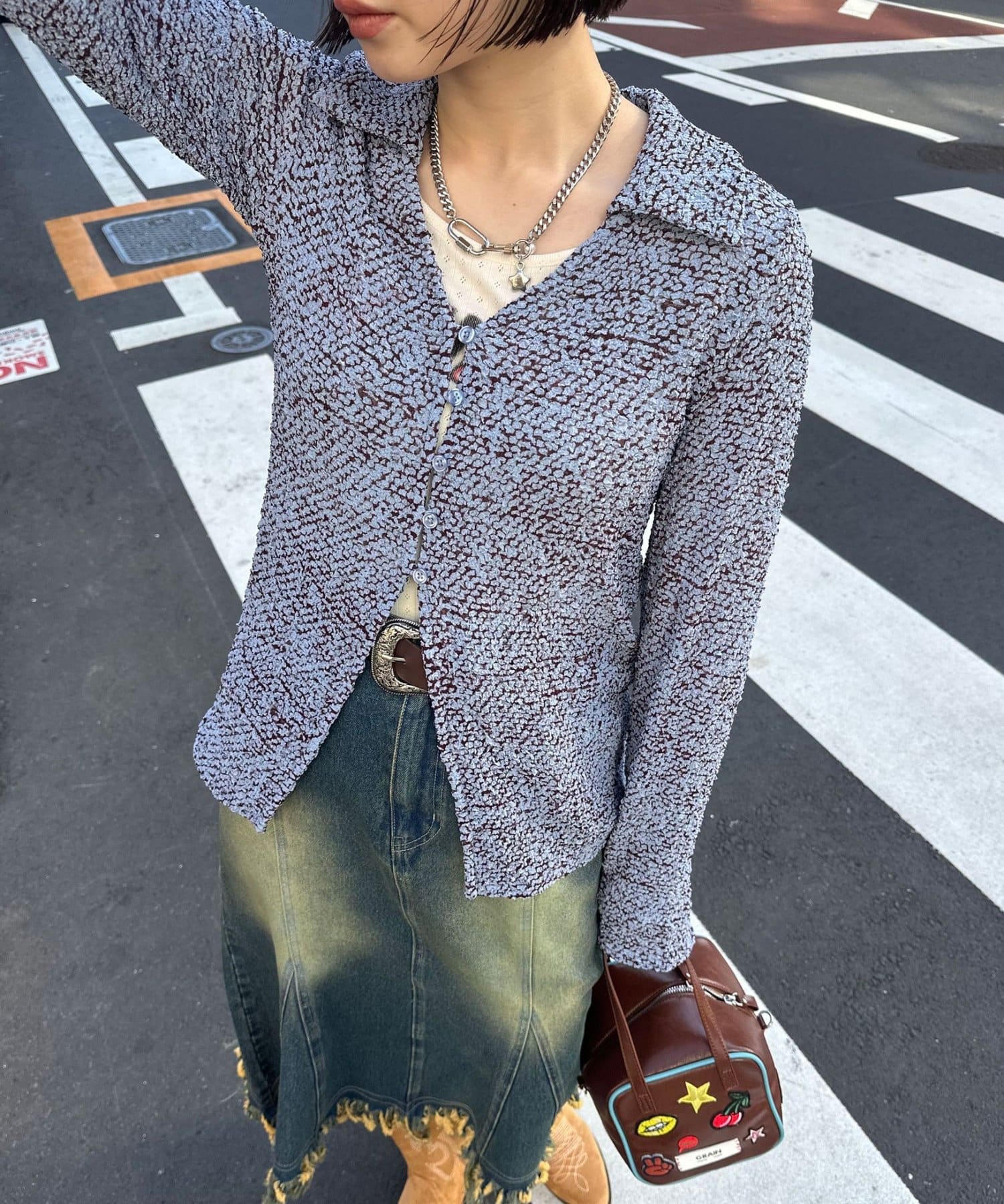 [短袖Version] CIAOPANIC Popcorn Skipper Shirt - Image 7