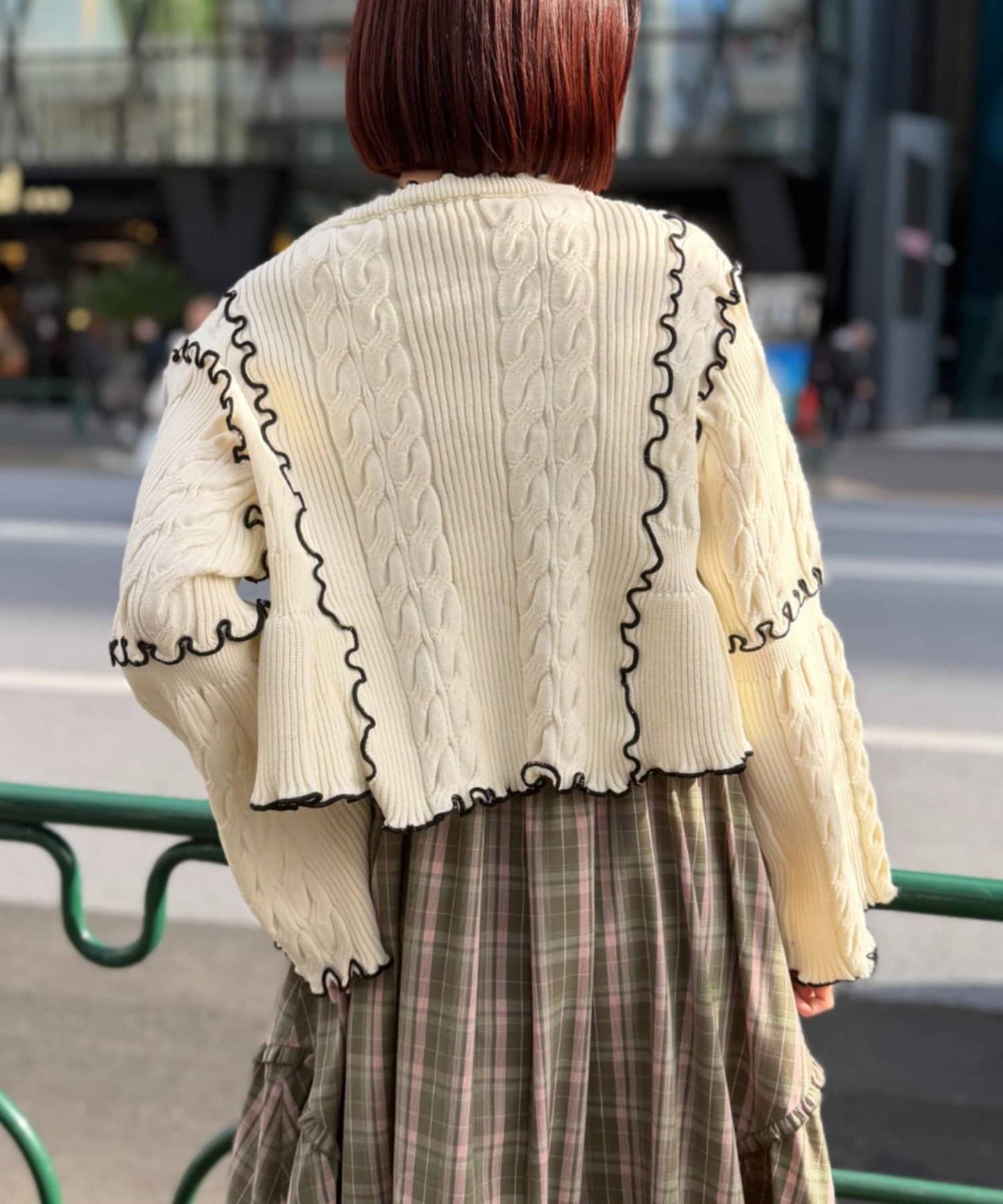 [人氣款2.0 -  材質版型升級] w closet 靚配色針織Cardigan - Image 9