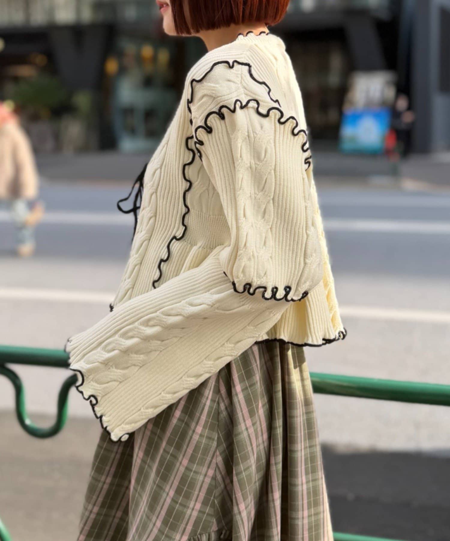 [人氣款2.0 -  材質版型升級] w closet 靚配色針織Cardigan - Image 10