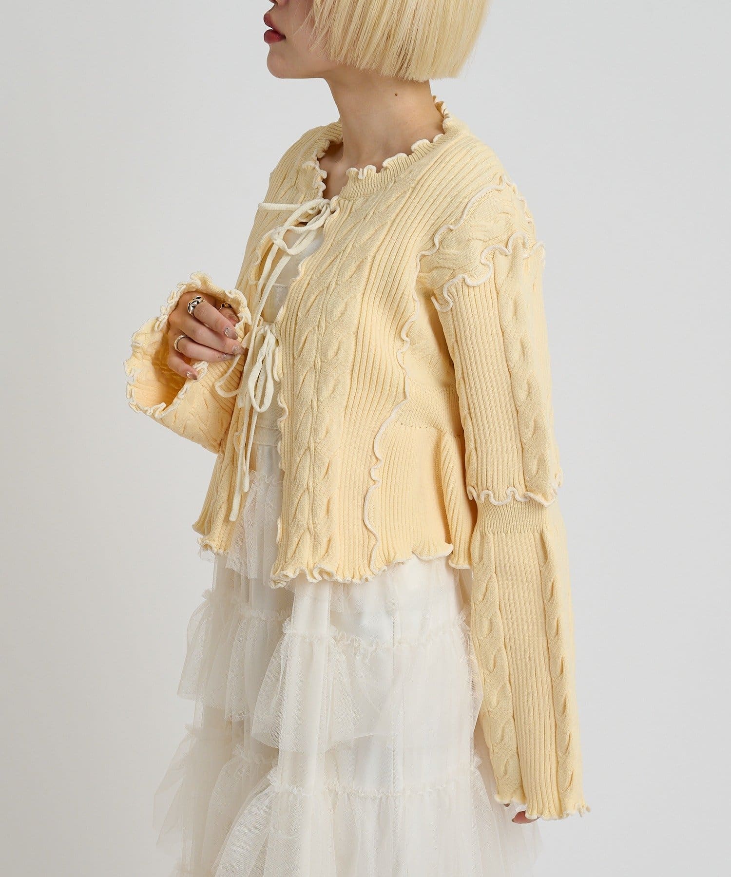 [人氣款2.0 -  材質版型升級] w closet 靚配色針織Cardigan - Image 16