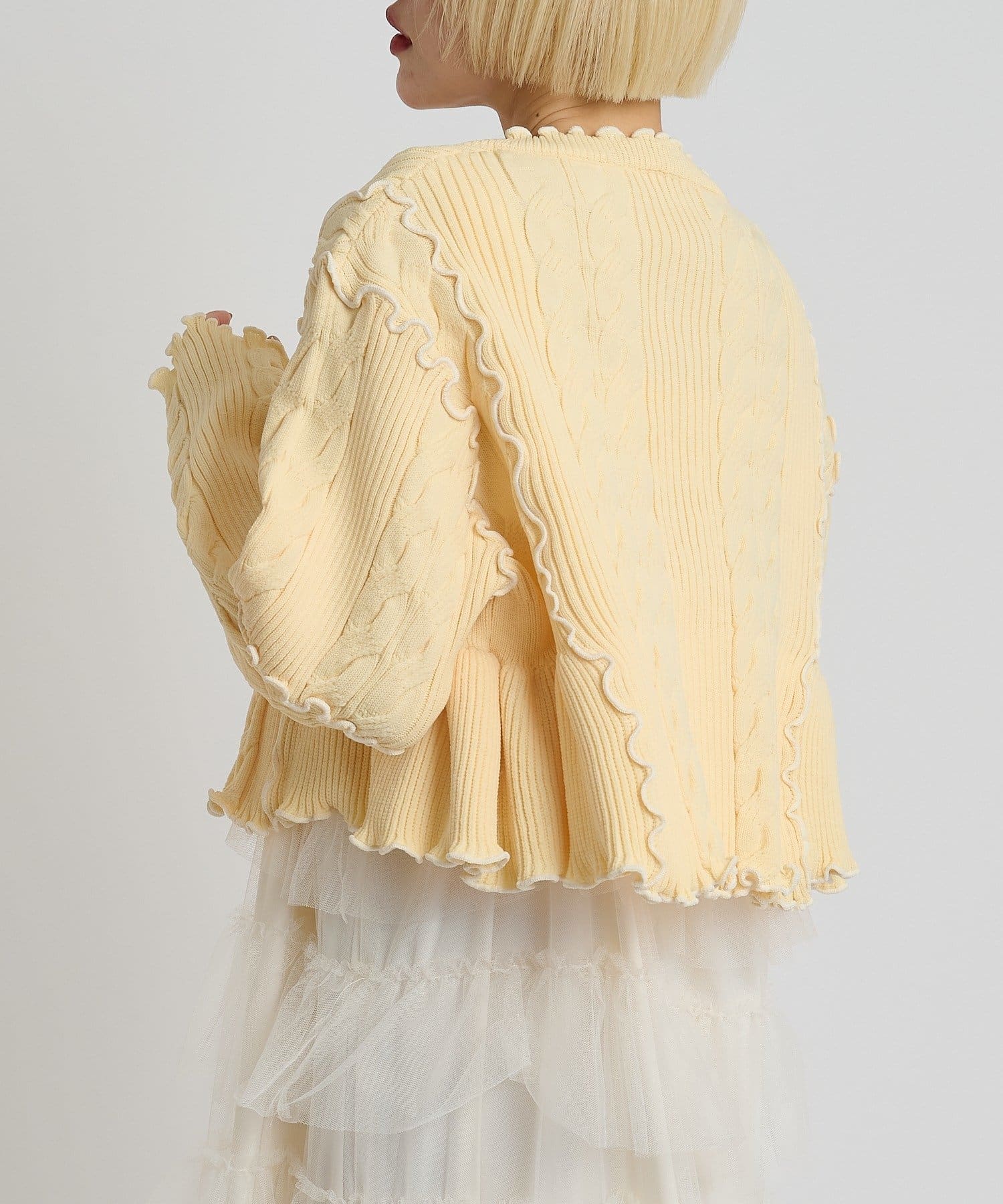 [人氣款2.0 -  材質版型升級] w closet 靚配色針織Cardigan - Image 17