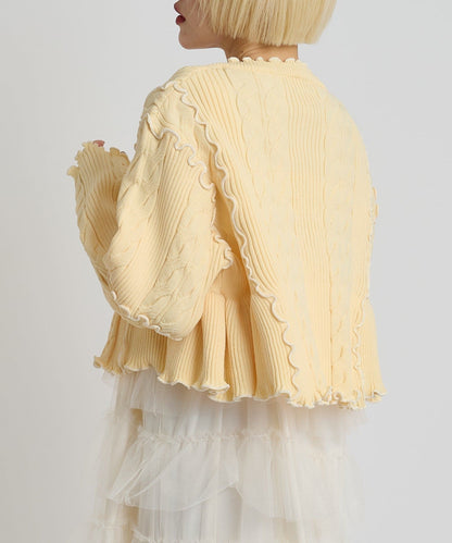 [人氣款2.0 -  材質版型升級] w closet 靚配色針織Cardigan - Image 17