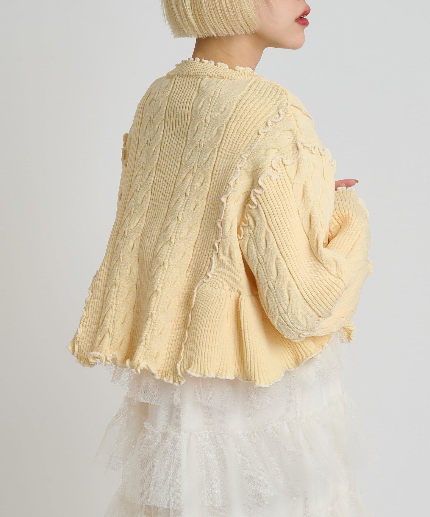 [人氣款2.0 -  材質版型升級] w closet 靚配色針織Cardigan - Image 18