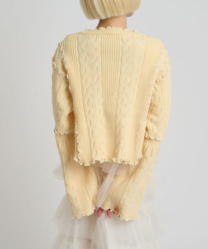 [人氣款2.0 -  材質版型升級] w closet 靚配色針織Cardigan - Image 19