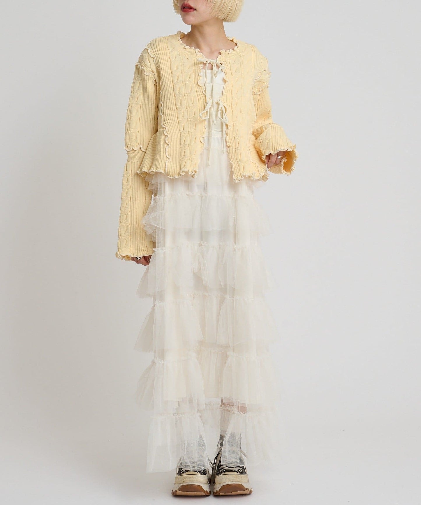 [人氣款2.0 -  材質版型升級] w closet 靚配色針織Cardigan - Image 20