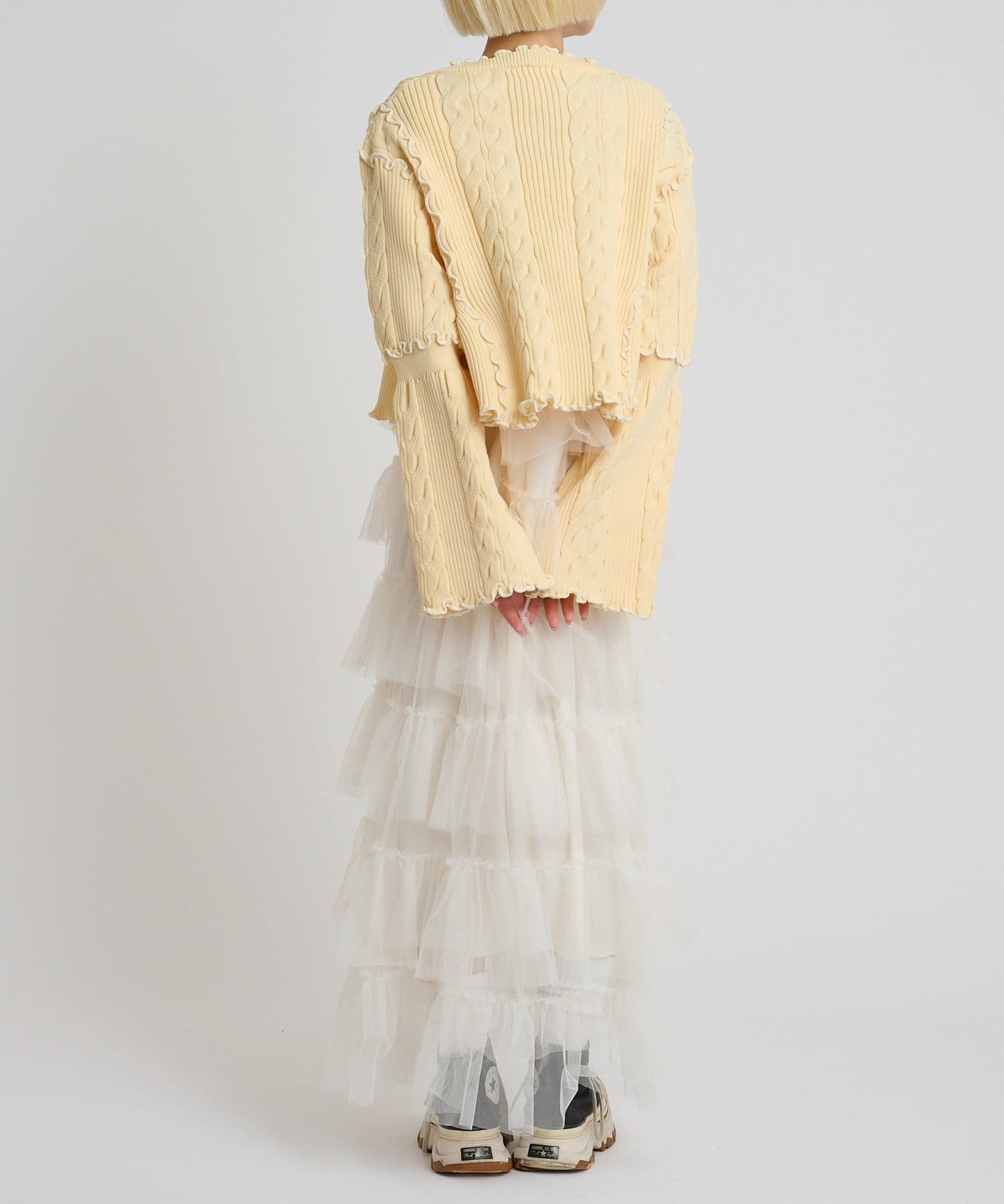 [人氣款2.0 -  材質版型升級] w closet 靚配色針織Cardigan - Image 22