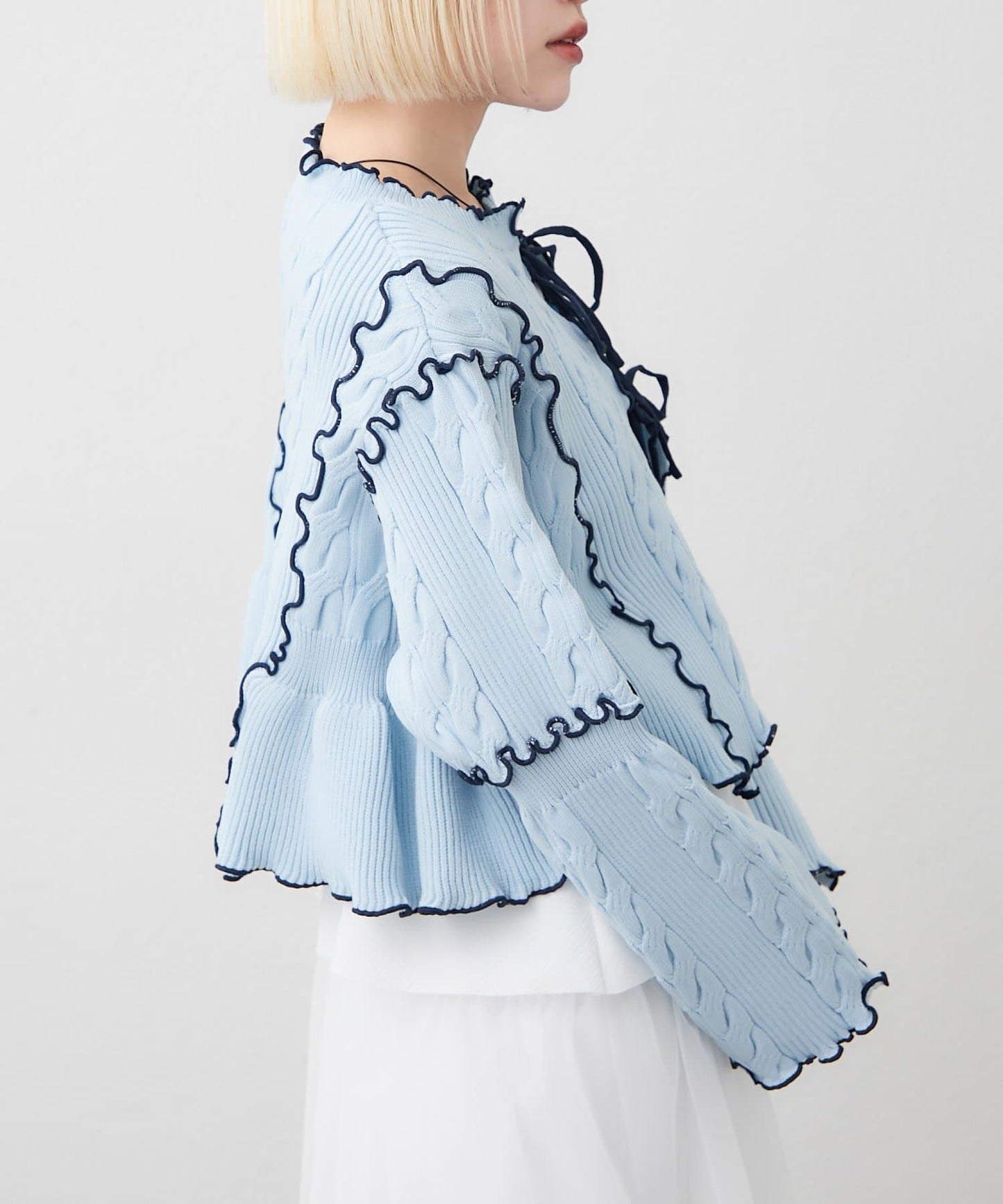 [人氣款2.0 -  材質版型升級] w closet 靚配色針織Cardigan - Image 32