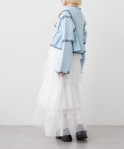 [人氣款2.0 -  材質版型升級] w closet 靚配色針織Cardigan - Image 34