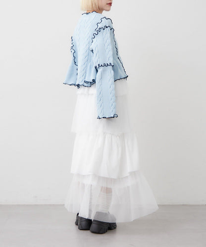 [人氣款2.0 -  材質版型升級] w closet 靚配色針織Cardigan - Image 35