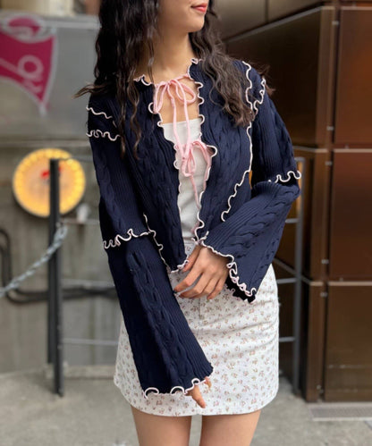 [人氣款2.0 -  材質版型升級] w closet 靚配色針織Cardigan - Image 37