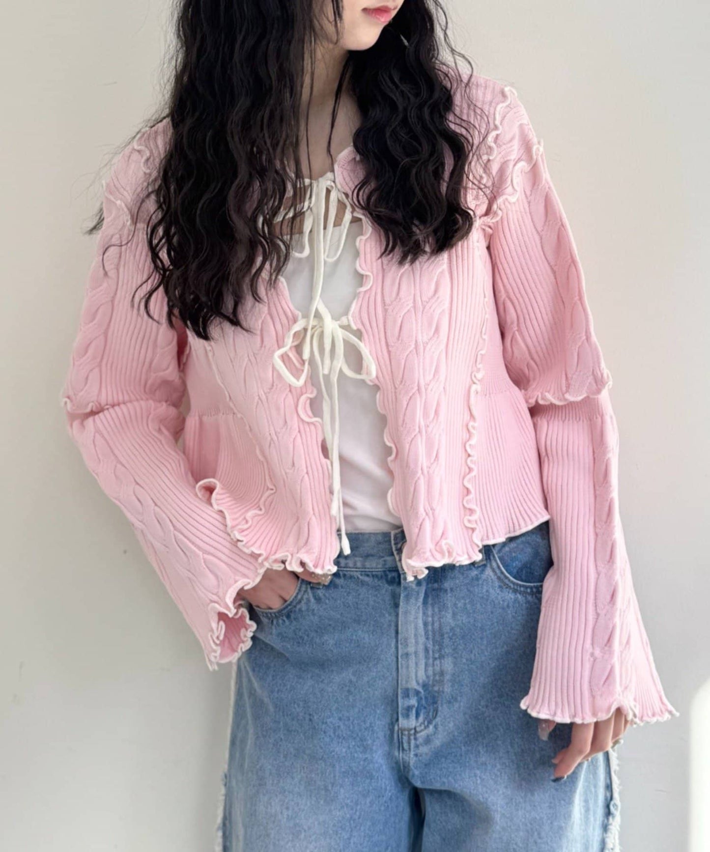 [人氣款2.0 -  材質版型升級] w closet 靚配色針織Cardigan - Image 47