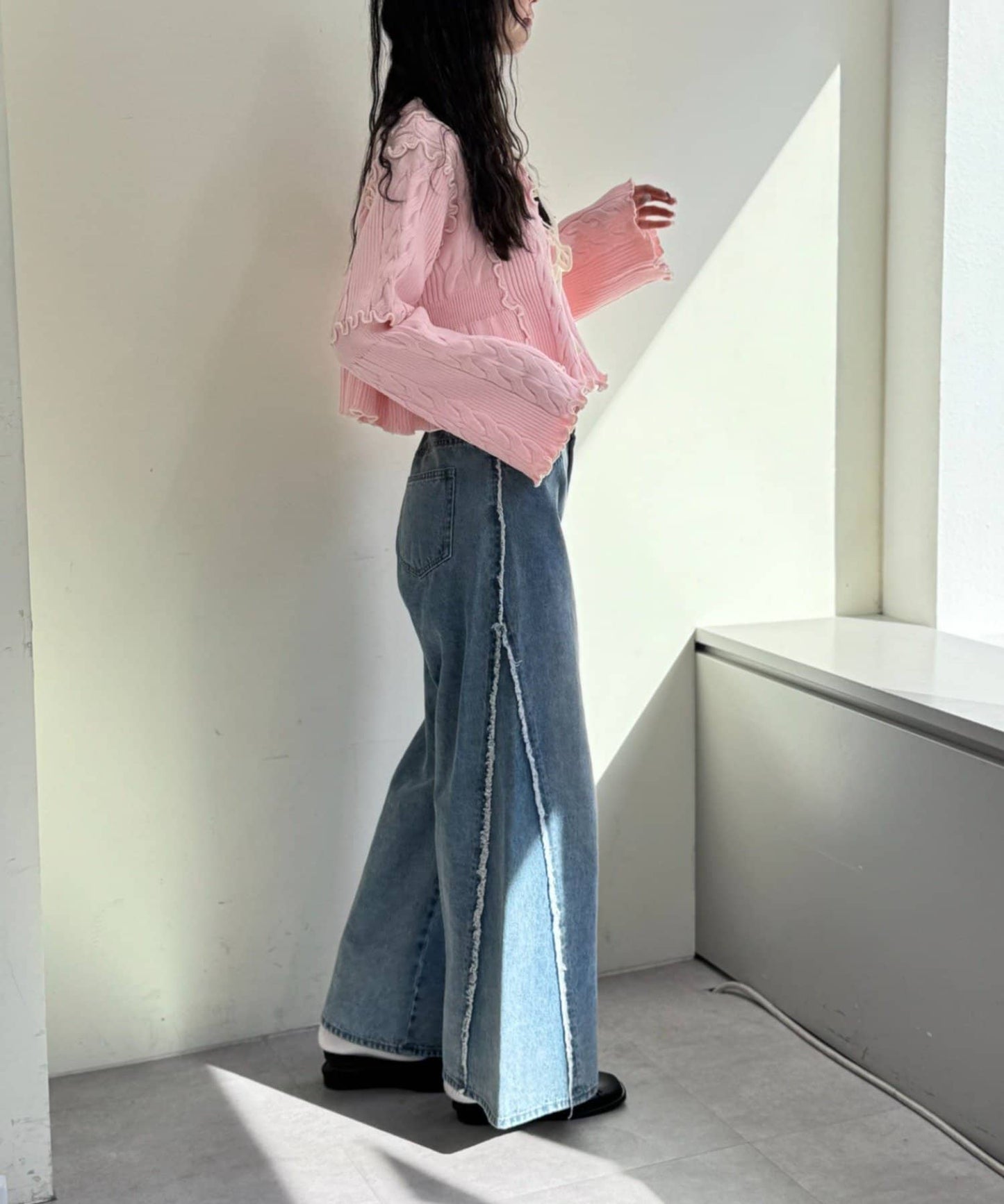 [人氣款2.0 -  材質版型升級] w closet 靚配色針織Cardigan - Image 49