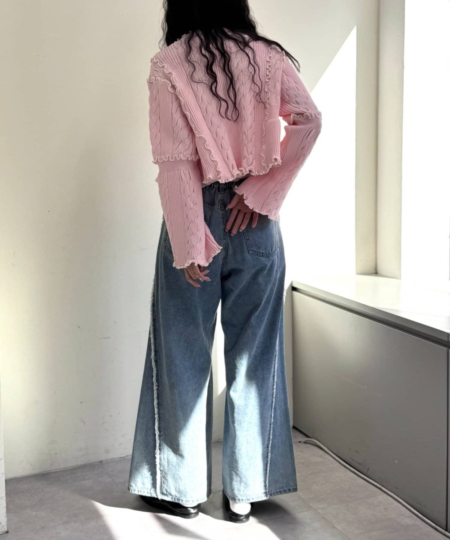 [人氣款2.0 -  材質版型升級] w closet 靚配色針織Cardigan - Image 50