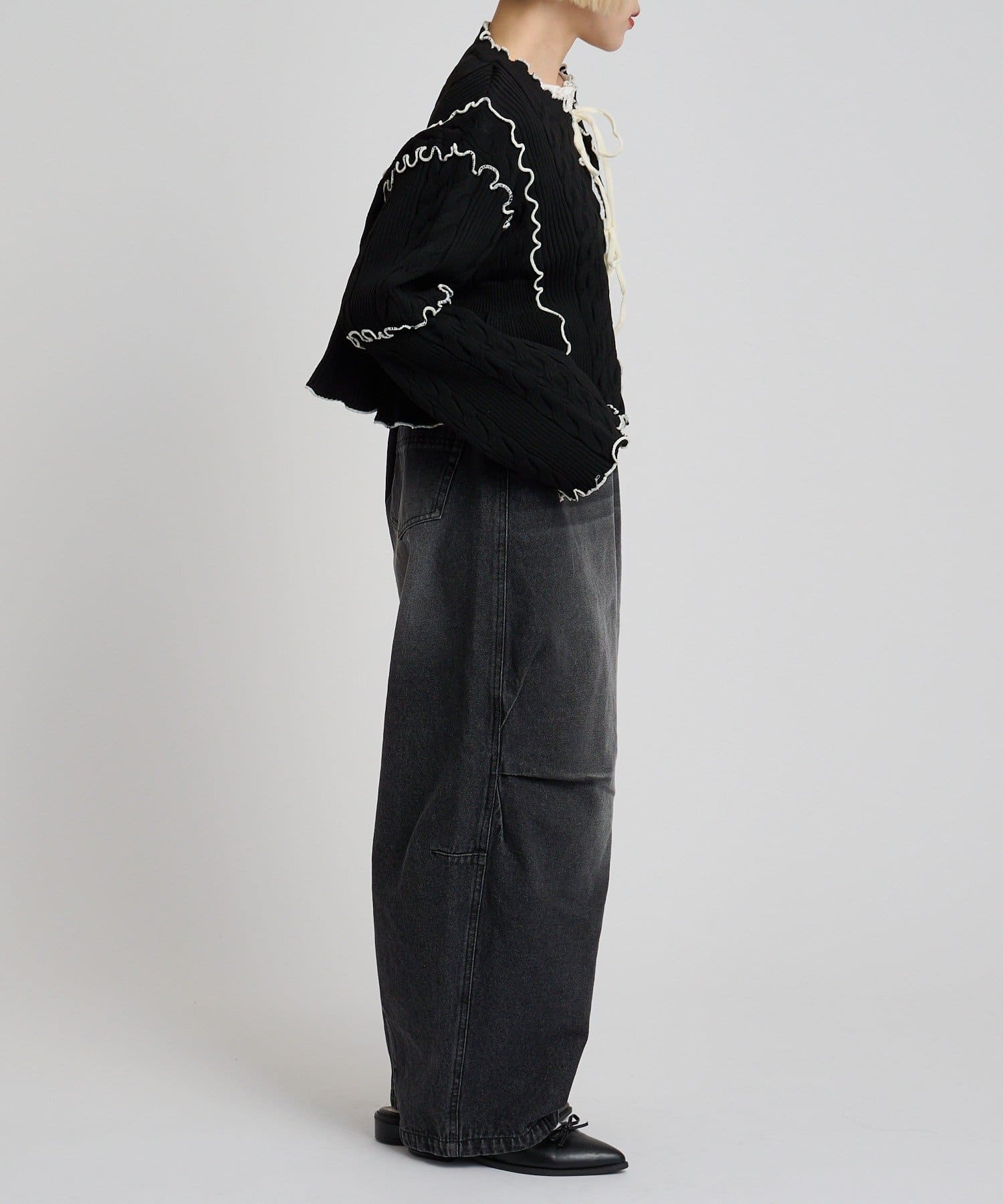 [人氣款2.0 -  材質版型升級] w closet 靚配色針織Cardigan - Image 61