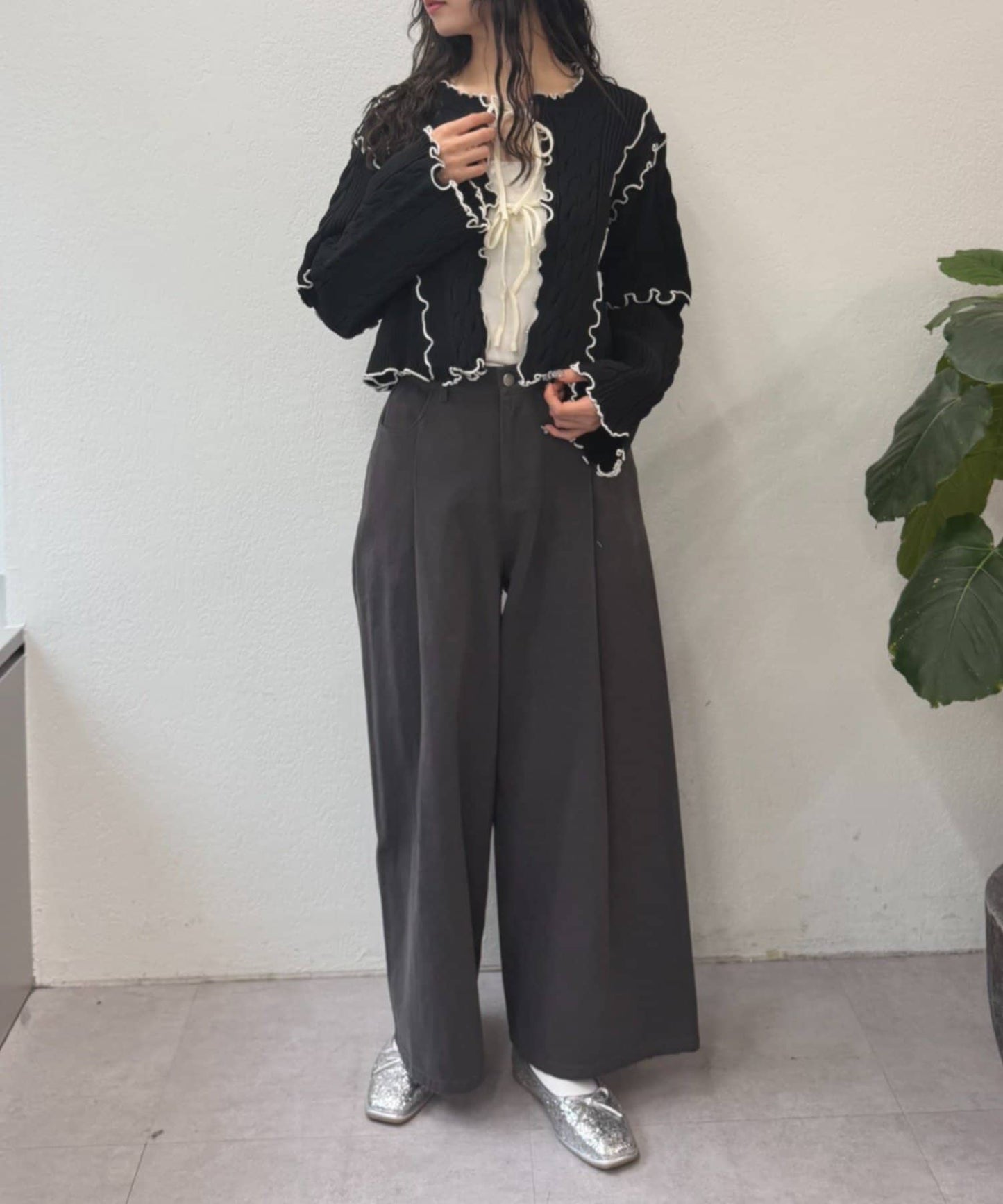 [人氣款2.0 -  材質版型升級] w closet 靚配色針織Cardigan - Image 62