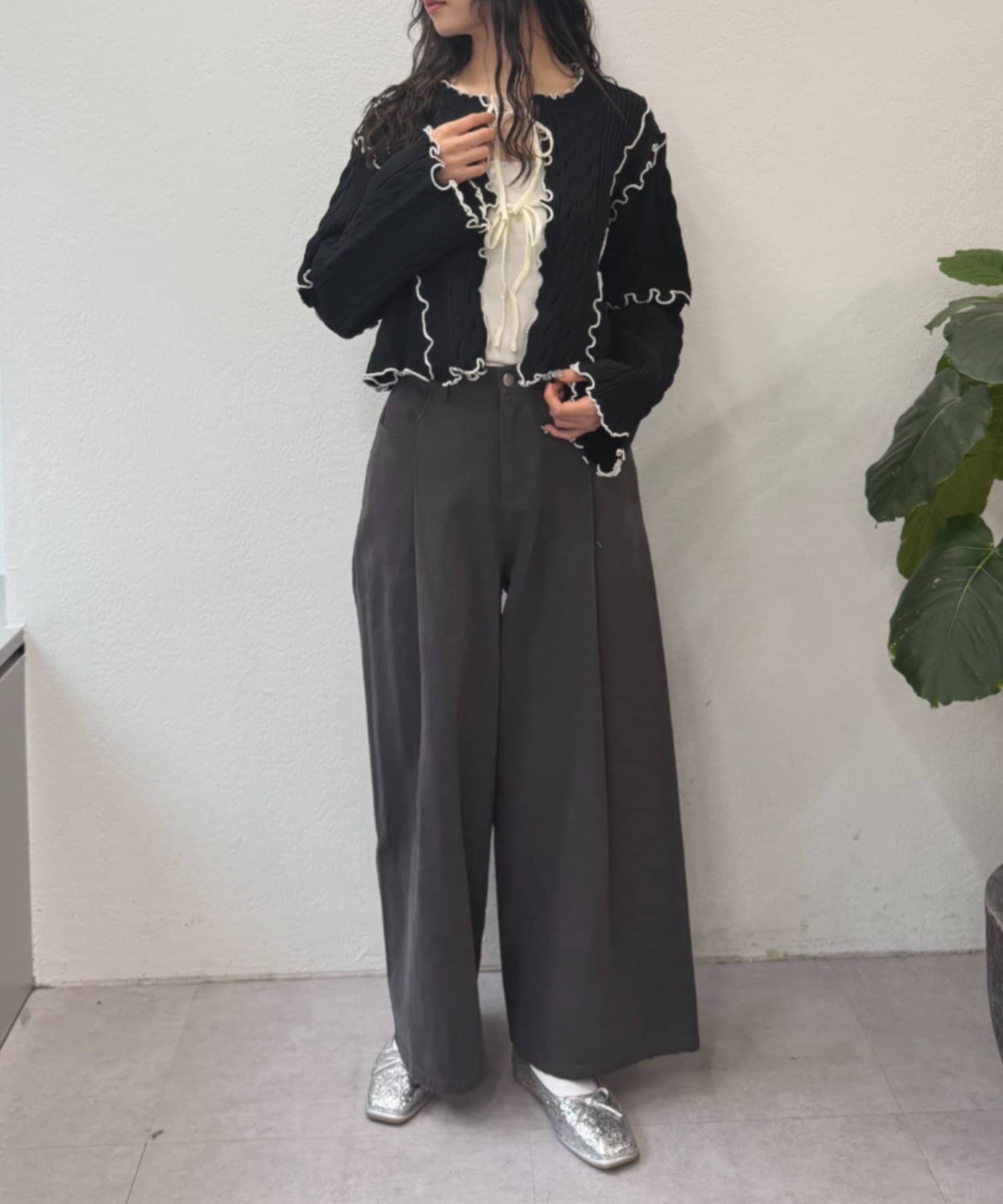 [人氣款2.0 -  材質版型升級] w closet 靚配色針織Cardigan - Image 62