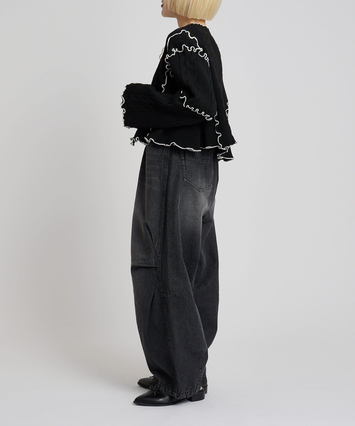 [人氣款2.0 -  材質版型升級] w closet 靚配色針織Cardigan - Image 58