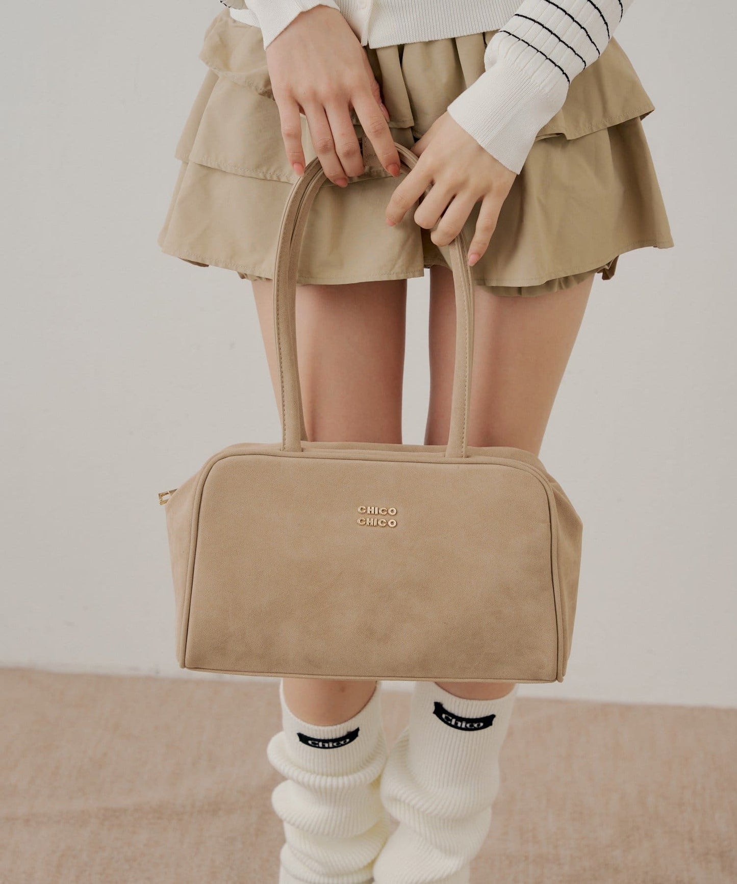 [Set Fair Item #11] CHICO logo boston bag - Image 6