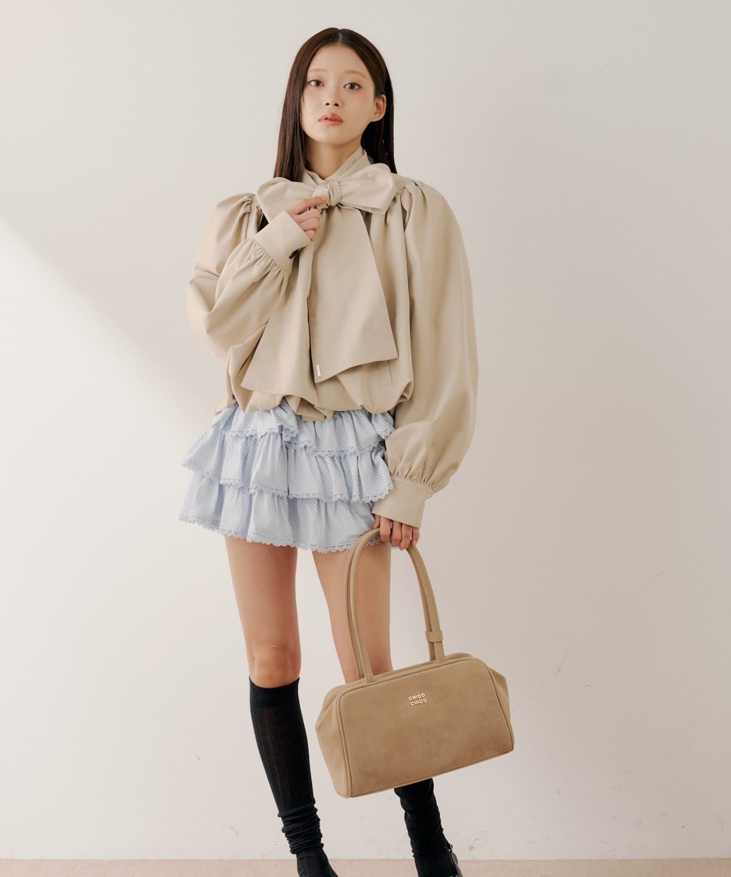[Set Fair Item #11] CHICO logo boston bag - Image 8