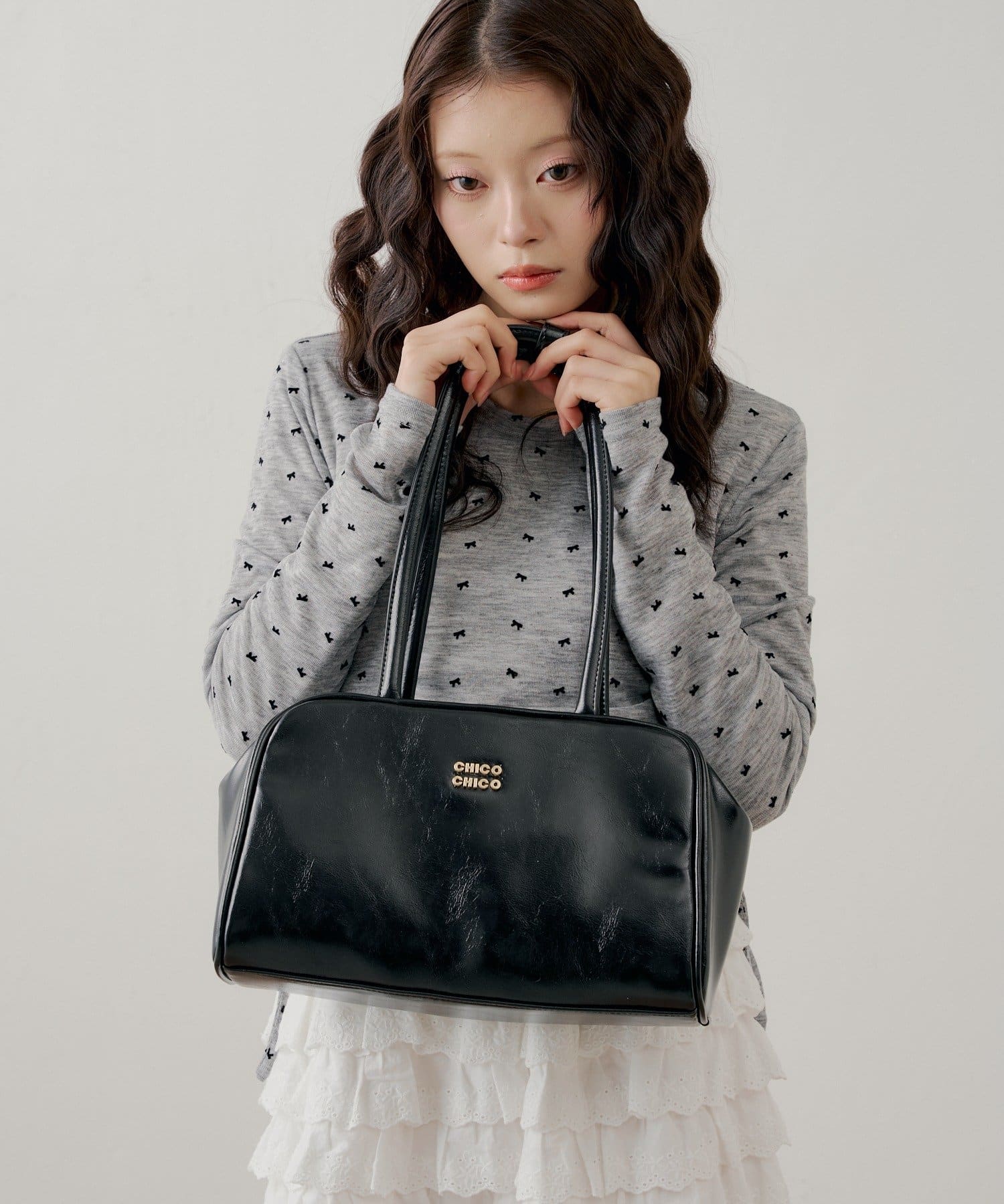 [Set Fair Item #11] CHICO logo boston bag - Image 10