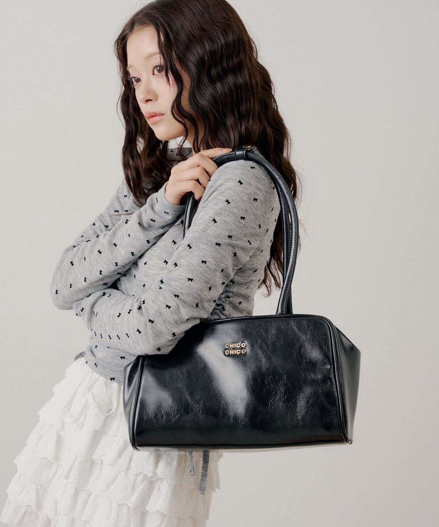 [Set Fair Item #11] CHICO logo boston bag - Image 3