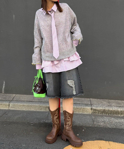 CIAOPANIC Loose Knit Pullover - Image 25