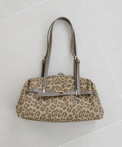 DISCOAT Metal Belt Long Handle Boston Bag - Image 25