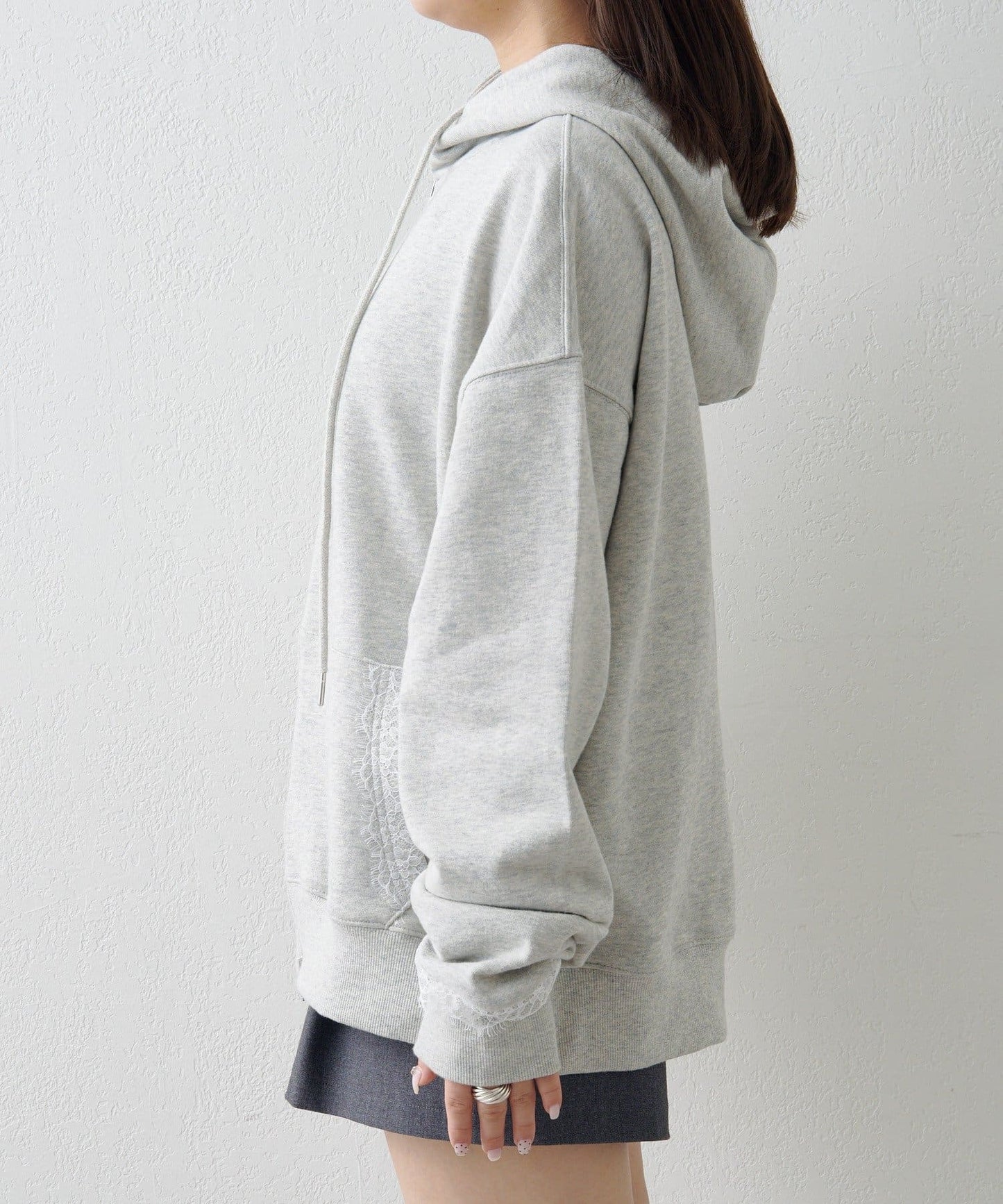 Kastane Lace sweatshirt hoodie - Image 16