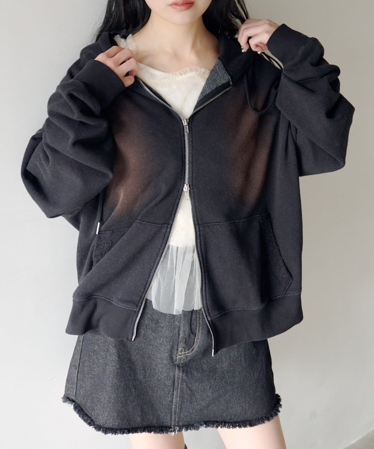 Kastane Lace sweatshirt hoodie - Image 25
