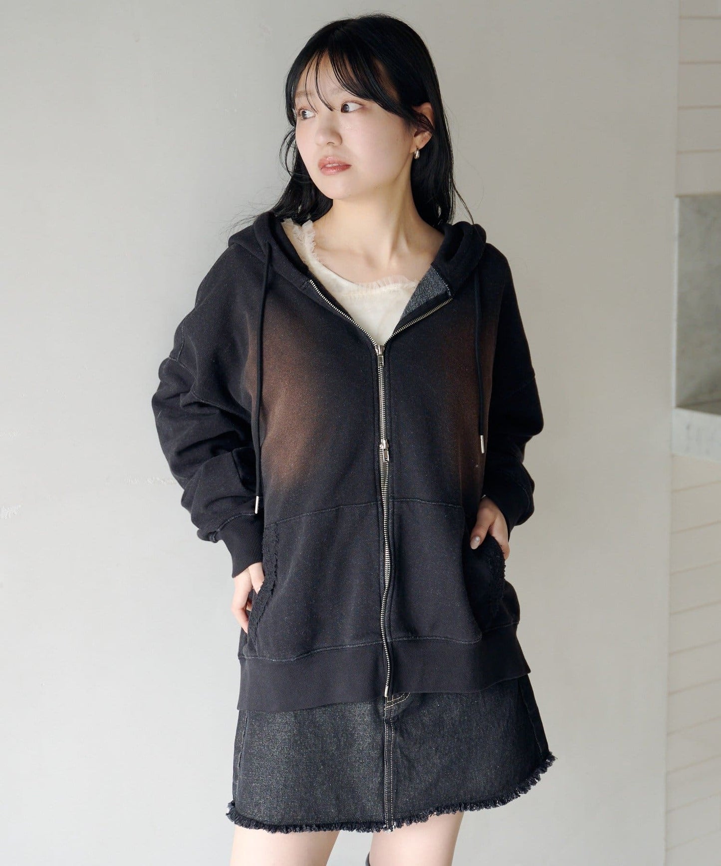 Kastane Lace sweatshirt hoodie - Image 26